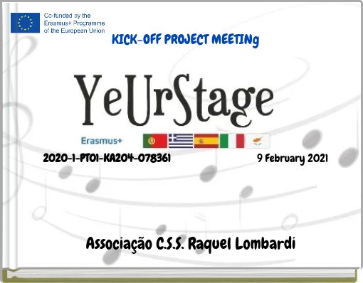 KICK-OFF PROJECT MEETINg2020-1-PT01-KA204-078361 &n