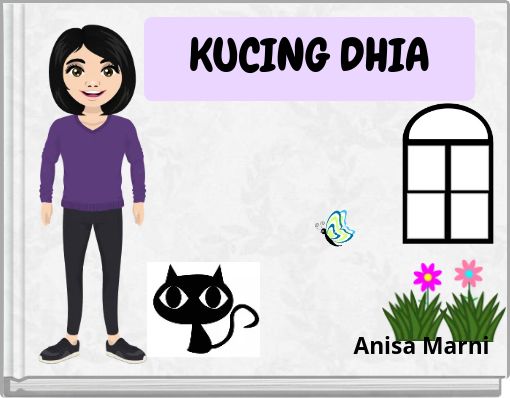 Front cover of 'KUCING DHIA' 