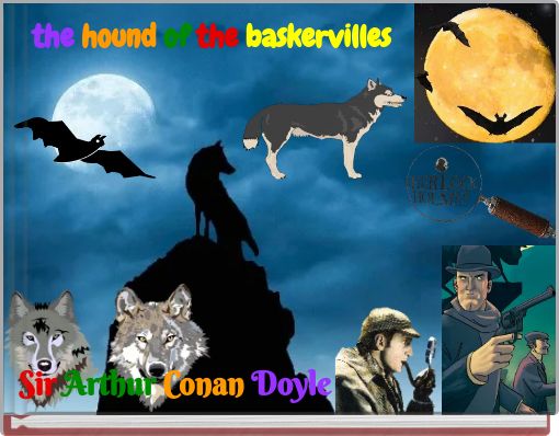 Front cover of 'the hound of the baskervilles' 