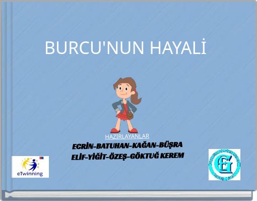 Front cover of 'BURCU'NUN HAYALİ' 