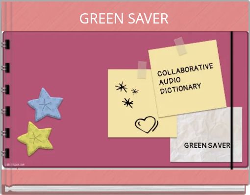 Front cover of 'GREEN SAVER' 