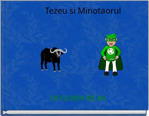 Book Cover for: Tezeu si Minotaorul