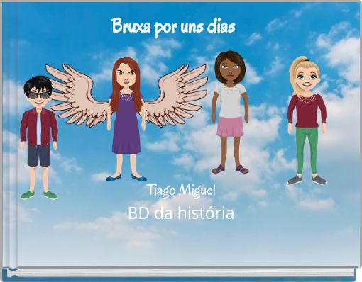 Front cover of 'Bruxa por uns dias' 