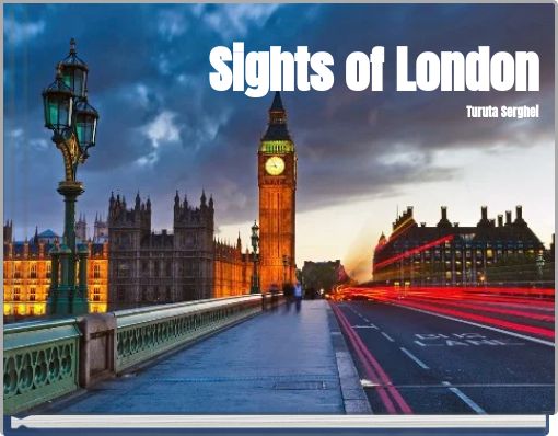 Front cover of 'Sights of London' 
