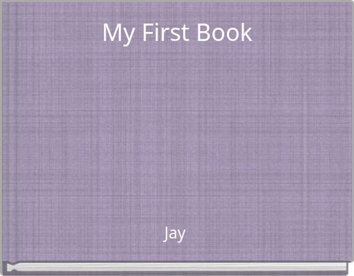 My First Book
