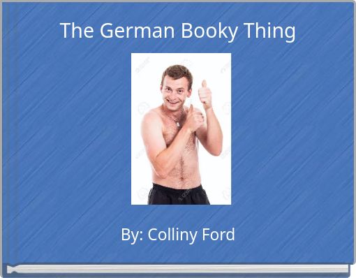 Front cover of 'The German Booky Thing' 