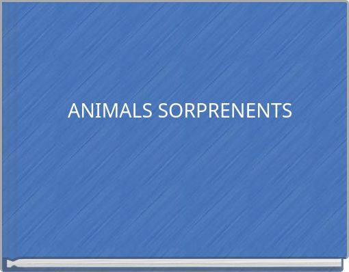 ANIMALS SORPRENENTS