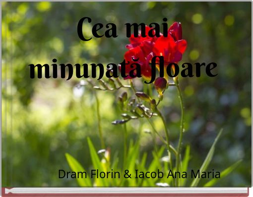 Cea mai minunată floare