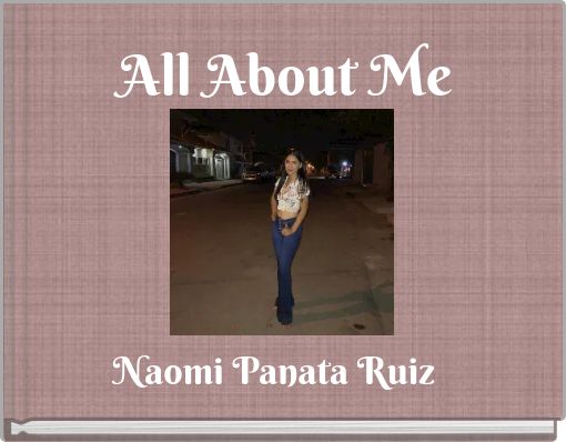 Front cover of 'All About Me' 