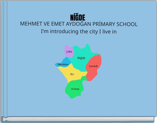MEHMET VE EMET AYDOĞAN PRİMARY SCHOOLI'm introducing the city I live in
