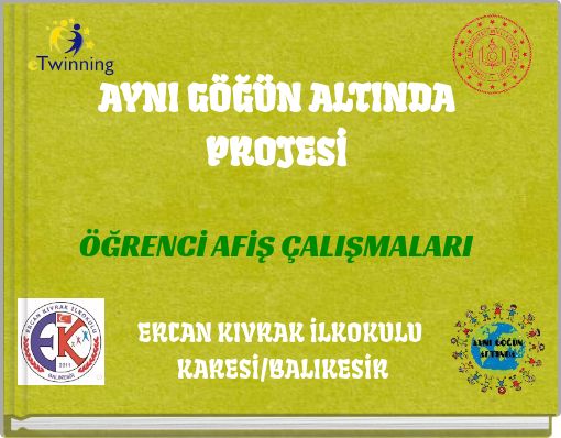 AYNI GÖĞÜN ALTINDA PROJESİÖĞRENCİ AFİŞ ÇALIŞMALARI