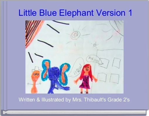 Little Blue Elephant Version 1