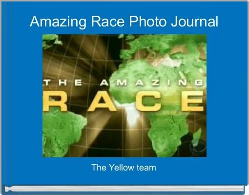 Amazing Race Photo Journal