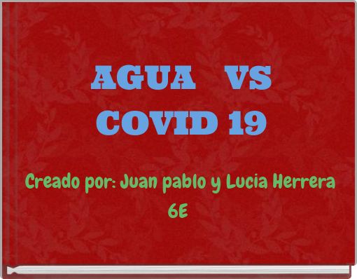 AGUA VS COVID 19