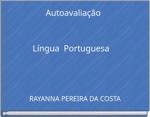 AutoavaliaçãoLíngua Portuguesa