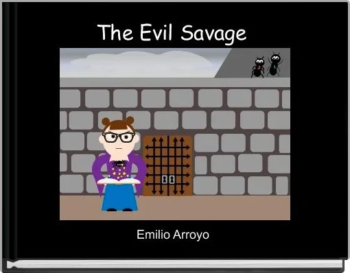 Front cover of 'The Evil Savage ' 