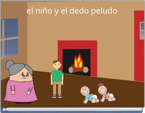 el niño y el dedo peludo