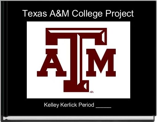 Front cover of 'Texas A&M College Project' 