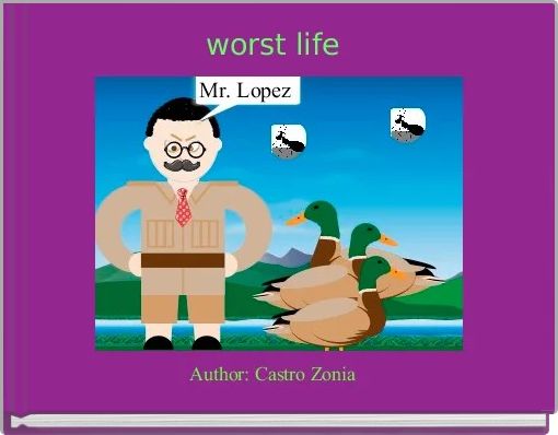 Front cover of 'worst life ' 