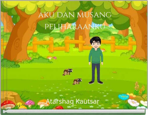 Front cover of 'aku dan musang peliharaanku' 
