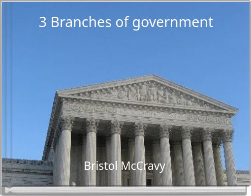 3 Branches of government