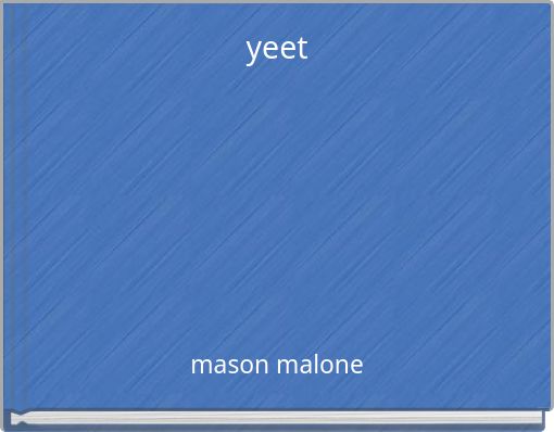 Front cover of 'yeet' 