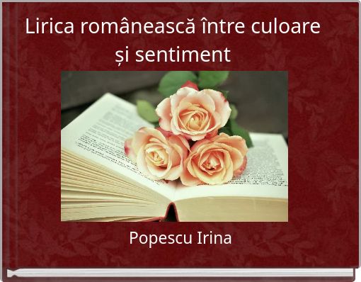 Lirica românească între culoare și sentiment