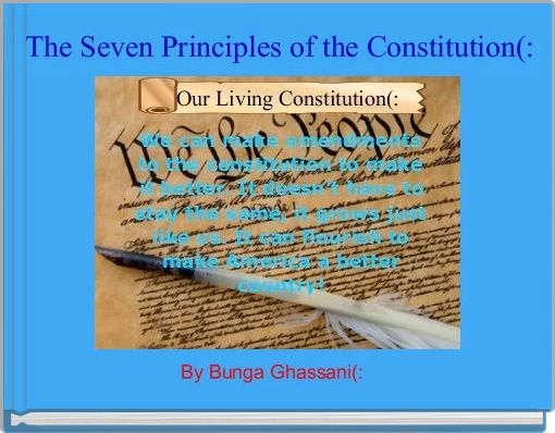 The Seven Principles of the Constitution(: