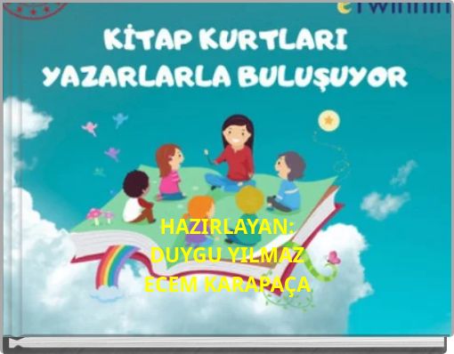 Book Cover for: KİTAP KURTLARI YAZARLARLA BULUŞUYOR PROJESİ ÖĞRENCİLERİNİN DEYİM GÖRSELLERİ