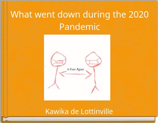 Front cover of 'What went down during the 2020 Pandemic' 