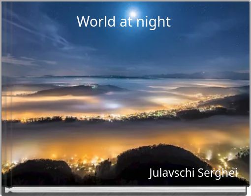World at night