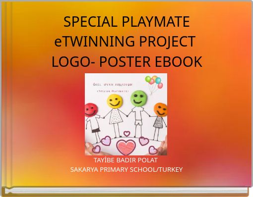 Front cover of 'SPECIAL PLAYMATE eTWINNING PROJECT LOGO- POSTER EBOOK' 