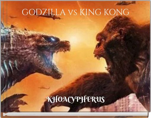 Front cover of 'GODZILLA vs KING KONG' 
