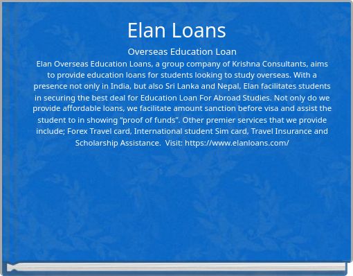 Elan Loans