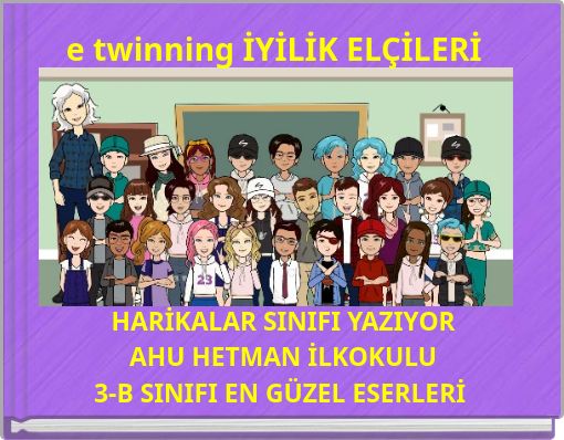 Front cover of 'e twinning İYİLİK ELÇİLERİ' 