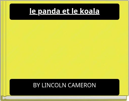 le panda et le koala