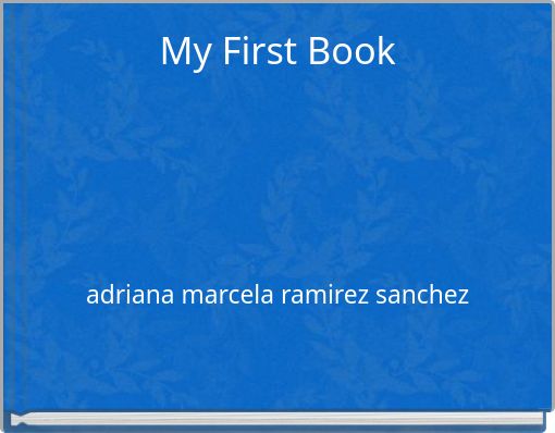 My First Book