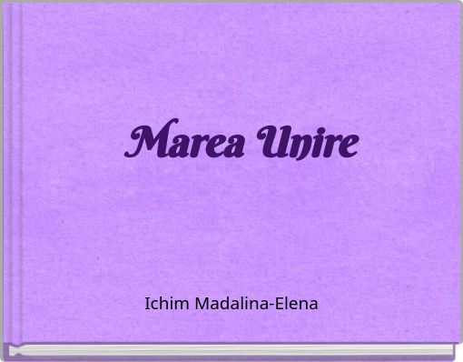 Marea Unire