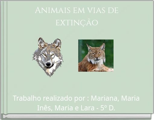 Animais em vias de extinção