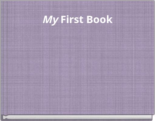 My First Book