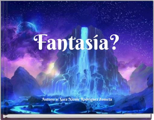 Front cover of 'Fantasía?' 