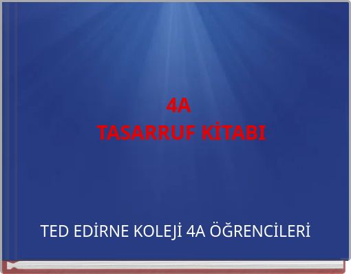4A TASARRUF KİTABI