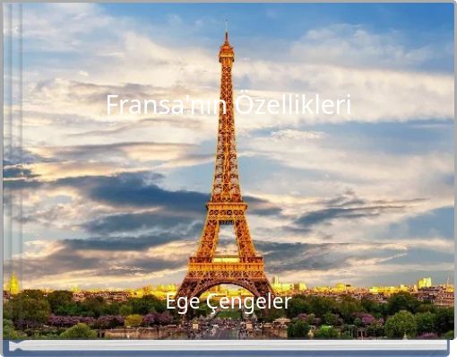 Front cover of 'Fransa'nın Özellikleri' 