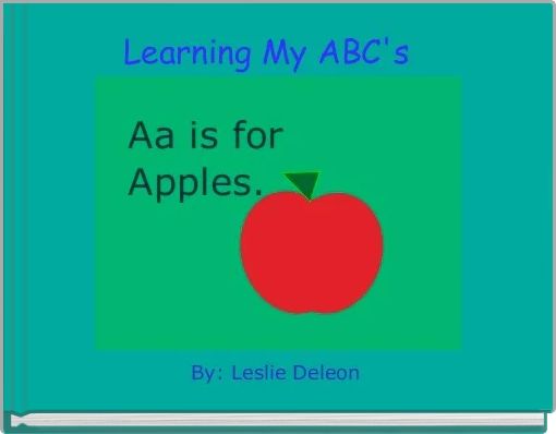 Front cover of 'Learning My ABC's  ' 