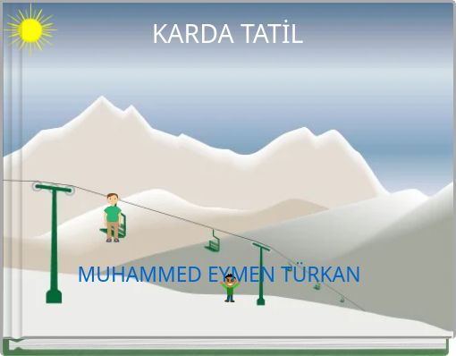 Front cover of 'KARDA TATİL' 