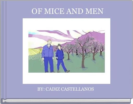 Book Cover for:   OF MICE AND MEN 