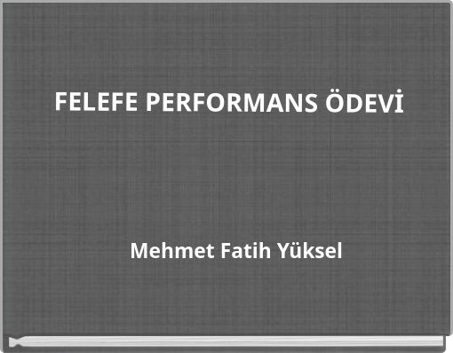 FELEFE PERFORMANS &Ouml;DEVİ