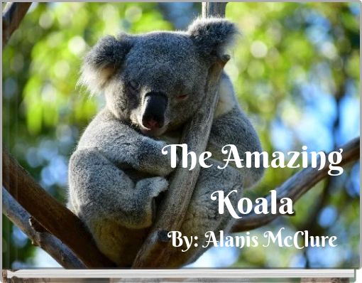 Front cover of 'The Amazing Koala By: Alanis McClure' 