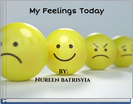 Front cover of 'My Feelings Today' 
