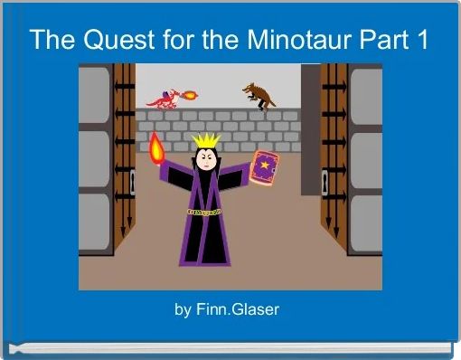 Front cover of 'The Quest for the Minotaur Part 1' 